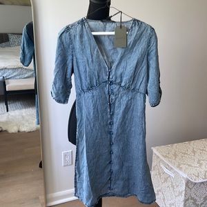All saints dress in small- tight on the bust- never worn